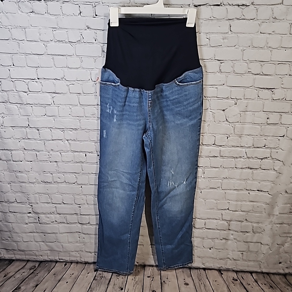 Isabel maternity 90s straight jeans